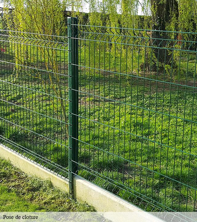 Pose de cloture  lacalm-12210 Steis elagueur